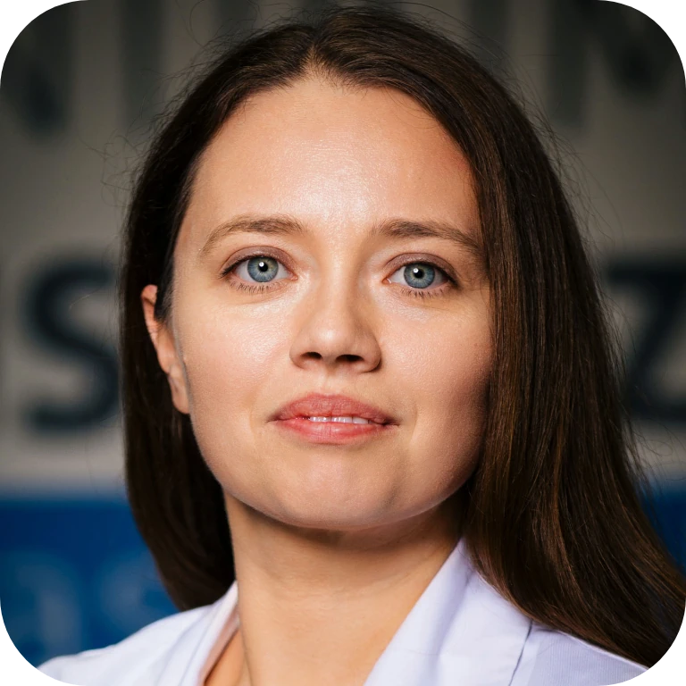 Lek. Katarzyna Adamska-Czuba, specjalista chorób oczu